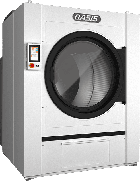 oasis 50-125kg tumble dryer left