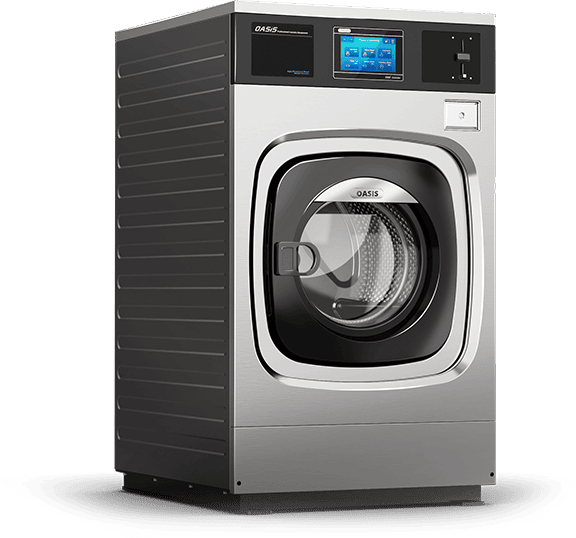 oasis 10-40kg hardmount washer left