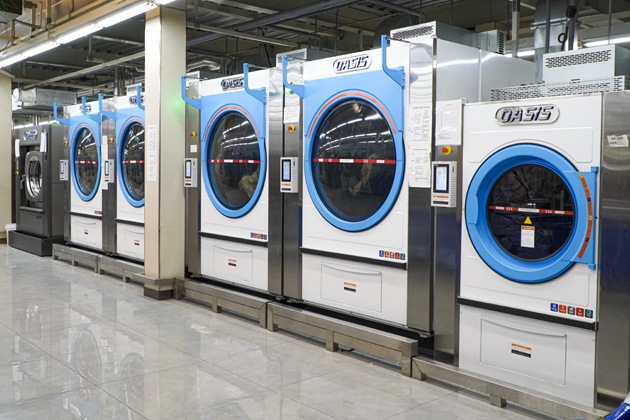 Oasis Soft-mount Dry-cleaning machines in OPL